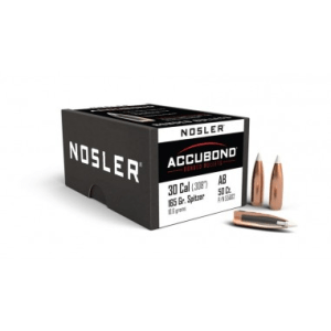 bullet nosler ab 30cal 165gr sp(50)